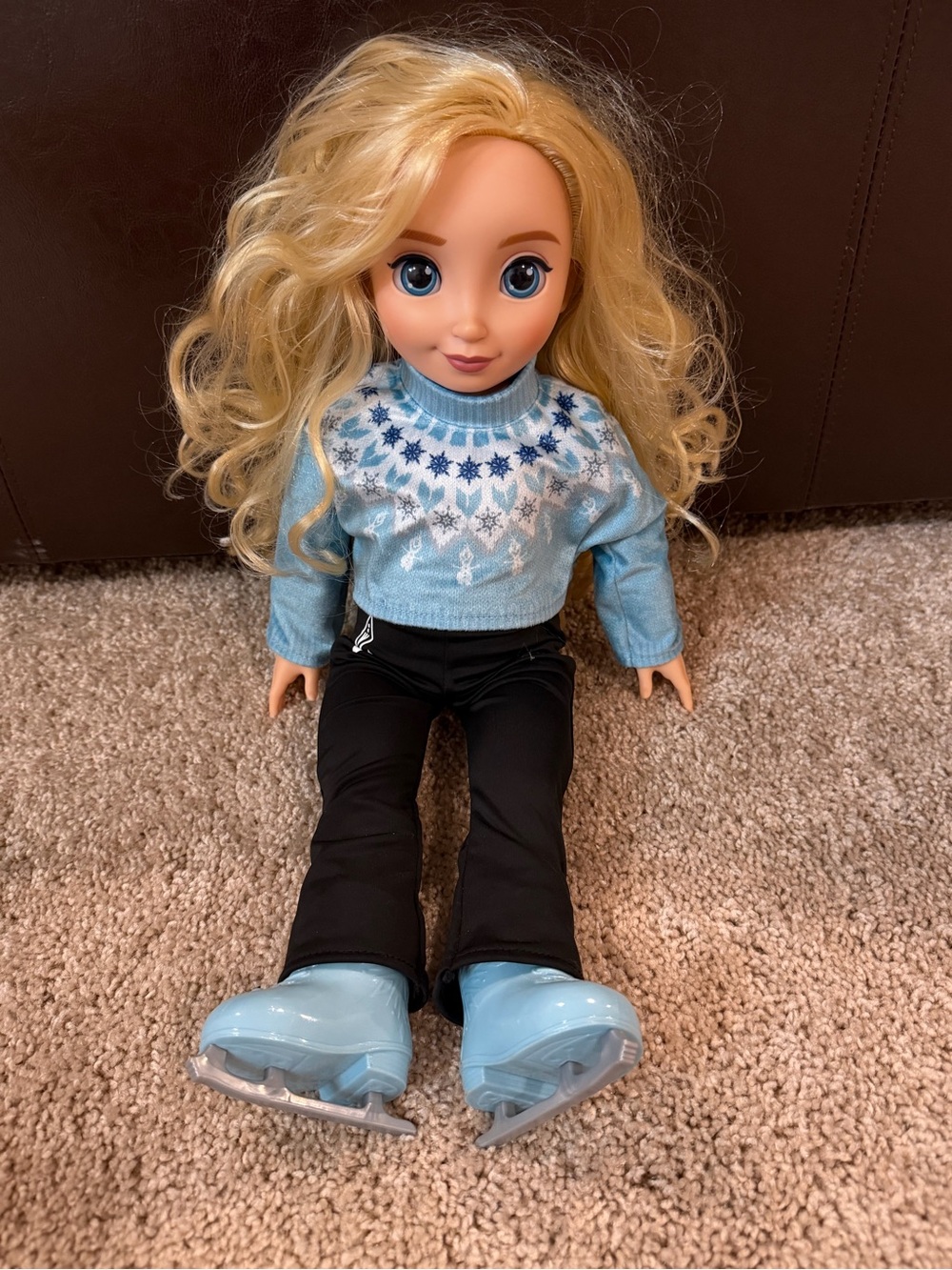 Disney ILY 4EVER 18” Elsa Inspired Doll Blue Outfit & Accessories
